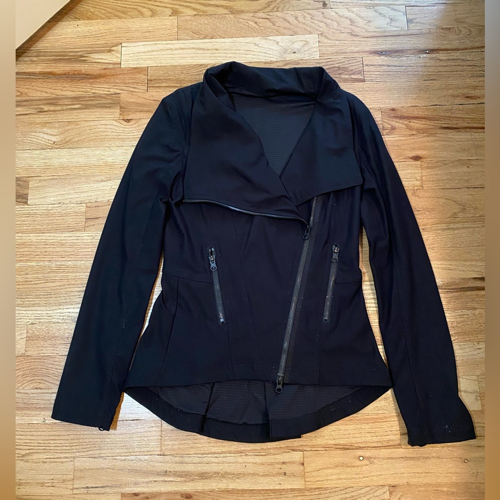 Lululemon Women’s Moto jacket.